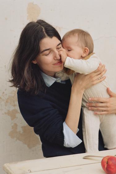 Zara Комбинезон с контрастной отделкой