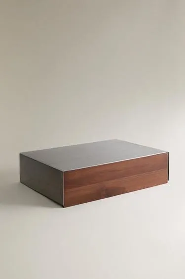 Журнальный стол steel and wood- Заказать в России
