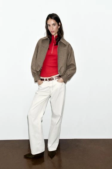 Soft zip-up jacket