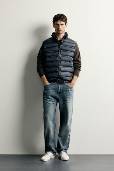 Zara Лёгкий водоотталкивающий стёганый жилет