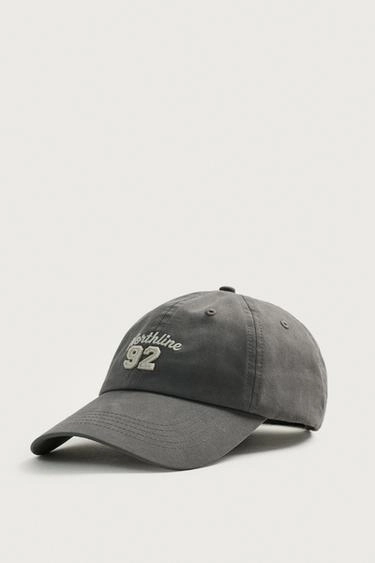 Washed embroidered patch cap- Заказать в России