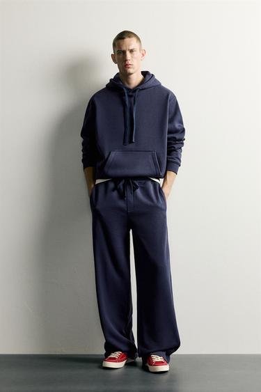 Zara Базовые свободные спортивные брюки