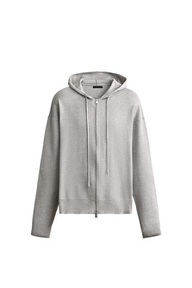 Zara Мягкий трикотажный худи