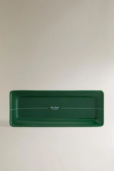 Stoneware decorative tray | 0fr. paris