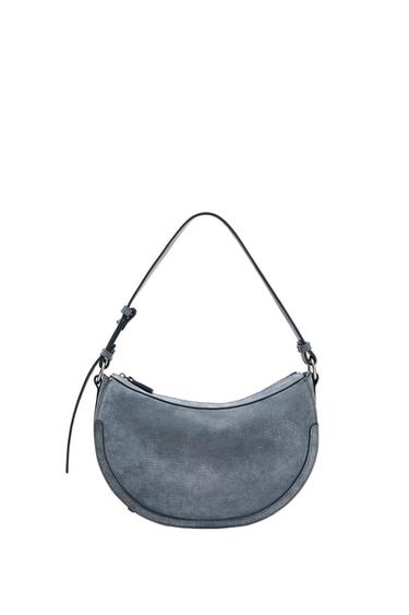 Zara Кожаная сумка через плечо