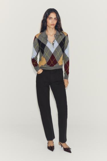 Zara Джинсы средней посадки ZARA «ZW»