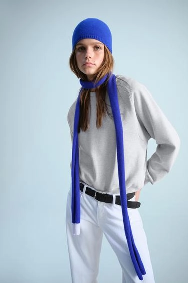 Узкий шарф из 100% кашемира 0fr. paris x zara- Заказать в России