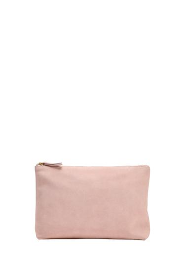 Zara Сумочка из замши купить с доставкой.