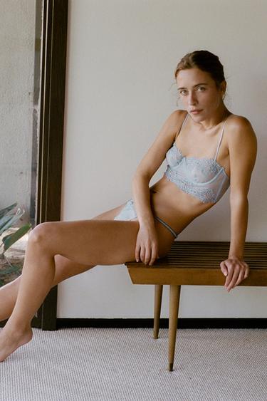 Zara Кружевной бралетт
