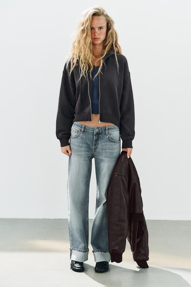 Zara Худи с молнией