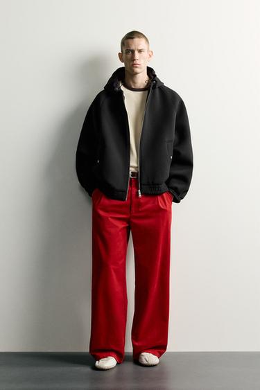 Zara Техническая худи куртка свободного кроя