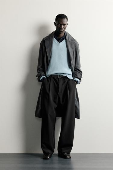 Zara Технический тренч свободного кроя