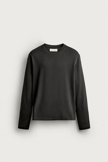 Футболка с длинным рукавом regular fit