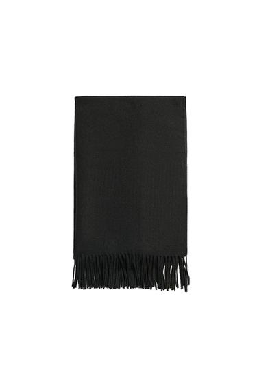 Zara Шарф с бахромой