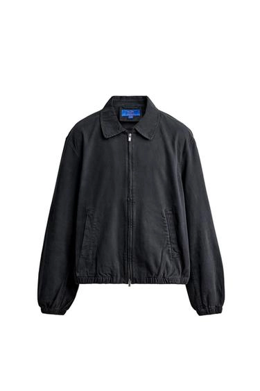 Куртка из хлопка с эффектом выцветания 0fr. paris x zara- Заказать в России