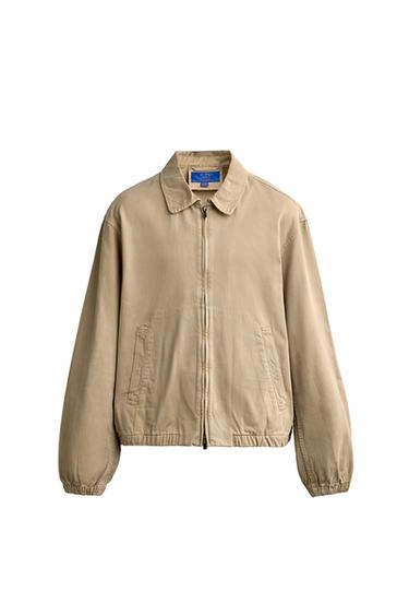 Куртка из хлопка с эффектом варки 0fr. paris x zara- Заказать в России