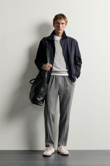 Zara Брюки джоггеры с комфортной талией купить с доставкой.