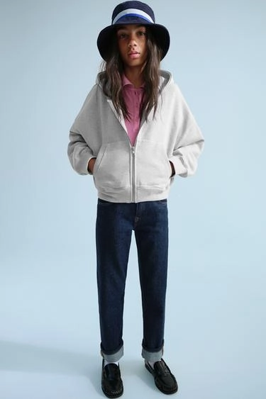 Толстовка на молнии с вышивкой 0fr. paris x zara- Заказать в России