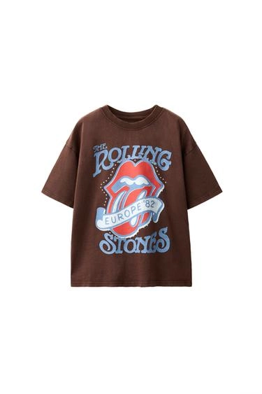 Футболка с принтом rolling stones- Заказать в России