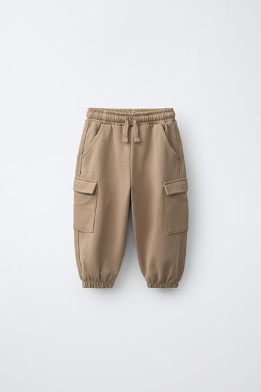Zara Джоггеры карго из интерлока