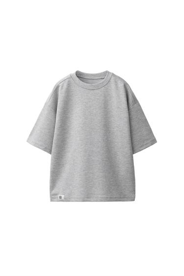 Zara Футболка с круглым вырезом