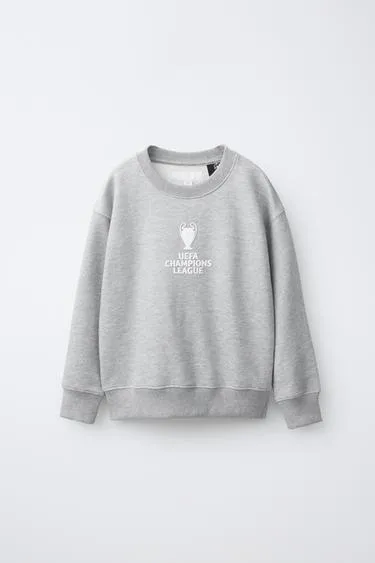 Свитшот с принтом uefa champions league®- Заказать в России