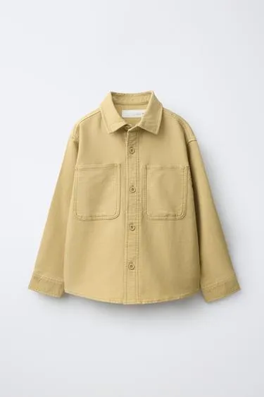 Comfort overshirt with pockets- Заказать в России