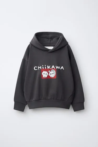 Худи с принтом chiikawa- Заказать в России