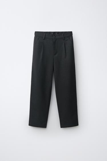 Zara Брюки свободного кроя для костюма купить с доставкой.