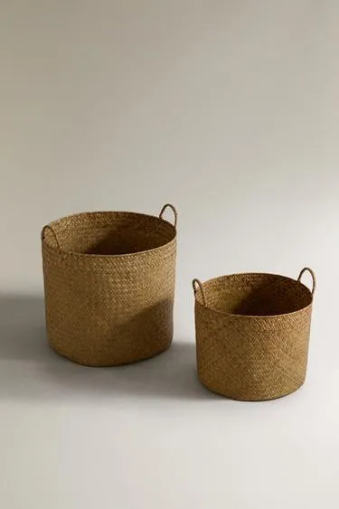 Round basket with handle- Заказать в России