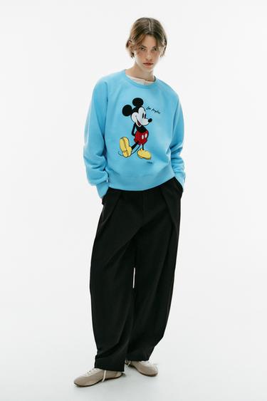Zara Свитшот с принтом MICKEY MOUSE ©DISNEY