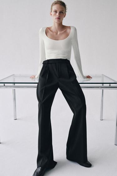 Zara Боди с вырезом-лодочкой