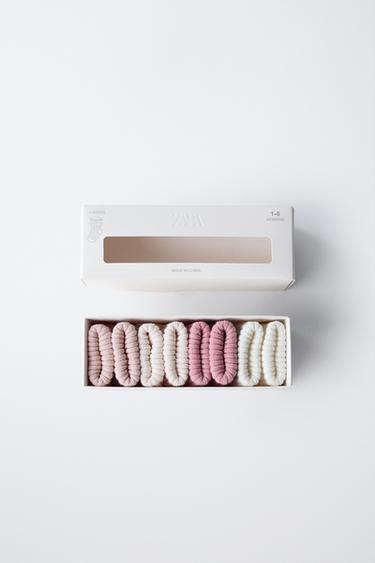 Zara Четыре пары цветных носков