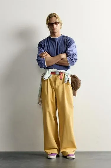 Плиссированные брюки чинос fruit of the loom™