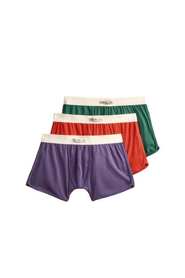 Набор из 3 хлопковых боксеров fruit of the loom™- Заказать в России