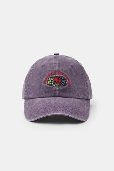 Вышитая хлопковая кепка fruit of the loom™- Заказать в России