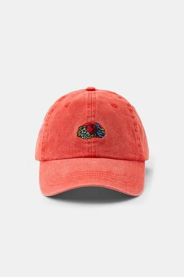 Вышитая кепка fruit of the loom™ из твила- Заказать в России