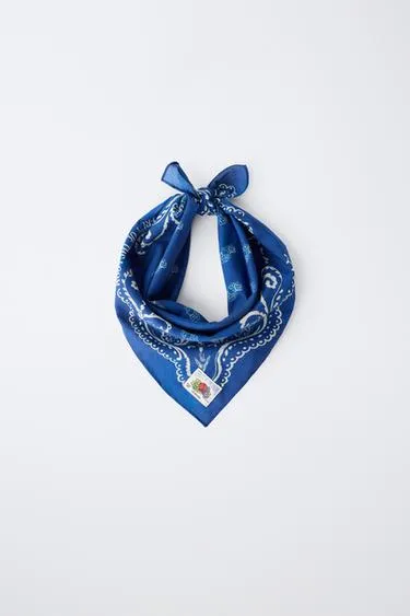 Платок с принтом пейсли и нашивкой fruit of the loom™- Заказать в России
