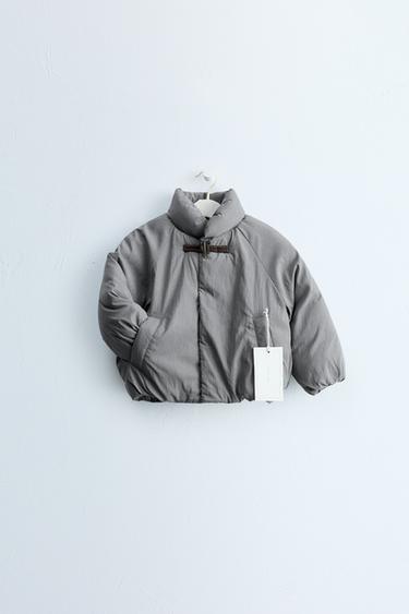 Zara Пуховик ZARA «TIMELESS» с застёжкой на петли