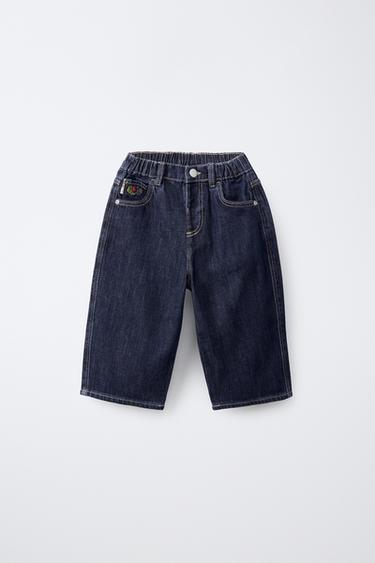 Zara Свободные джинсы FRUIT OF THE LOOM™
