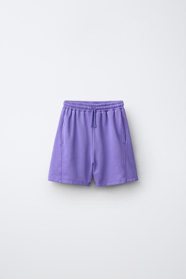 Zara Бермуды с нашивкой FRUIT OF THE LOOM™