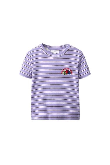 Полосатая футболка fruit of the loom™