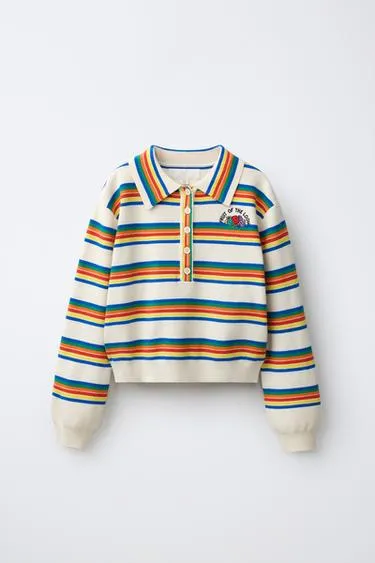 Поло fruit of the loom™ в полоску- Заказать в России