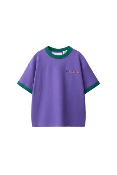 Футболка fruit of the loom™ с вышивкой и контрастными элементами- Заказать в России