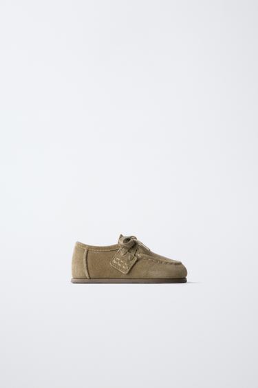 Zara Кожаные ботинки BAREFOOT