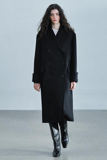 Zara Пальто из 100% шерсти ZARA «ZW»