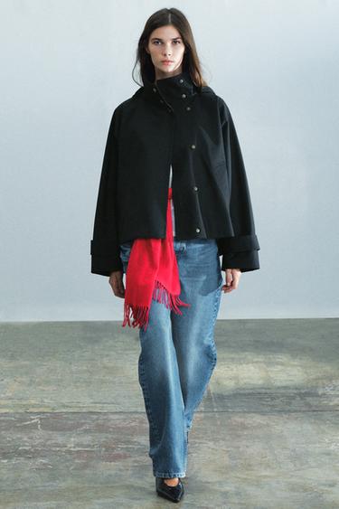 Zara Жакет ZARA «ZW» с перекрестной застежкой купить с доставкой.