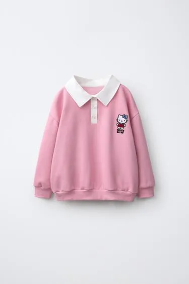 Свитшот-поло hello kitty © sanrio- Заказать в России