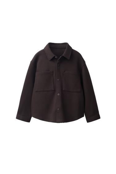 Zara Комфортная оверсорочка с карманами