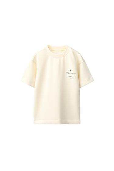Zara Спортивная футболка с этикеткой купить с доставкой.